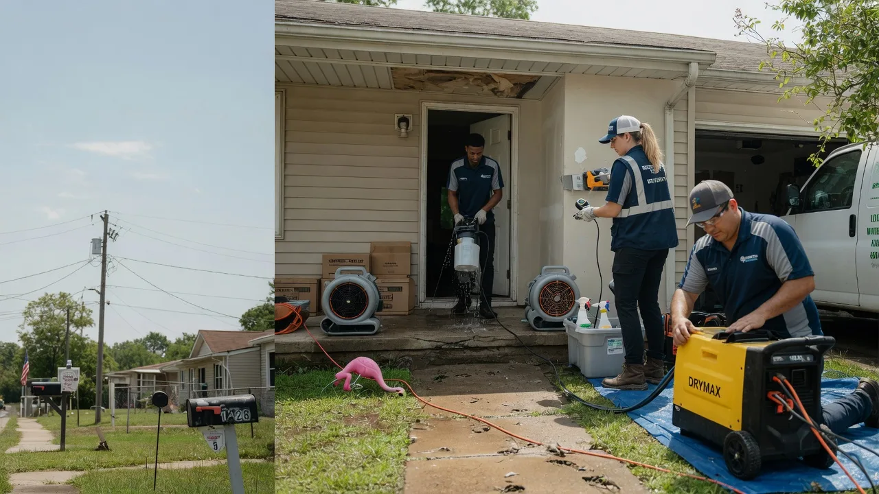 Storm Damage Water Removal in Hamilton, OH near me